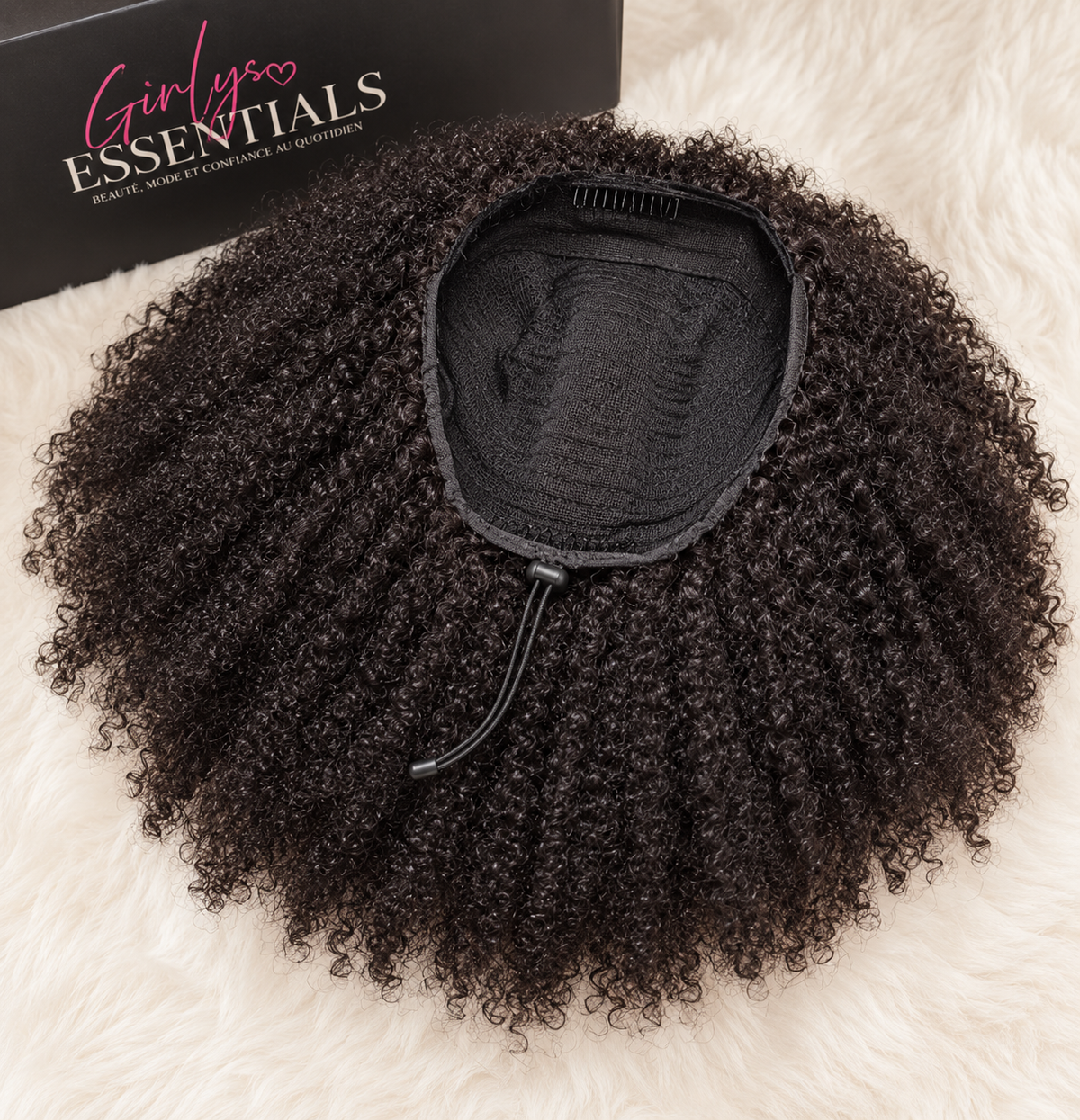 Demi-Tête Afro Kinky